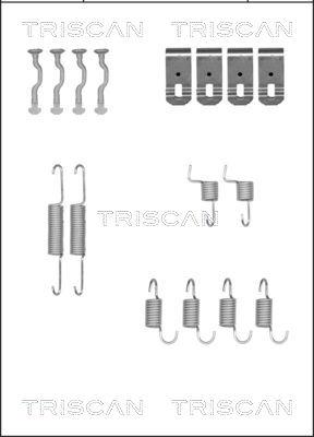 Triscan 8105 402540 - Комплектуючі, гальмівна система autozip.com.ua