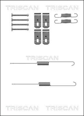 Triscan 8105 422589 - Комплектуючі, барабанний гальмівний механізм autozip.com.ua
