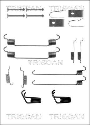 Triscan 8105 502557 - Комплектуючі, барабанний гальмівний механізм autozip.com.ua