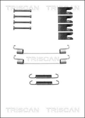 Triscan 8105 102598 - Комплектуючі, барабанний гальмівний механізм autozip.com.ua