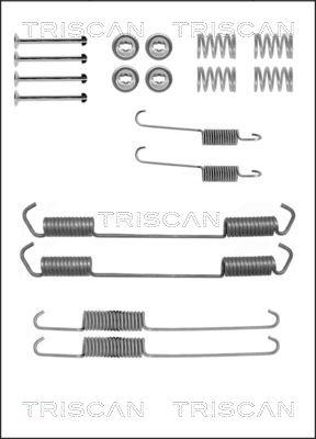 Triscan 8105 102550 - Комплектуючі, барабанний гальмівний механізм autozip.com.ua