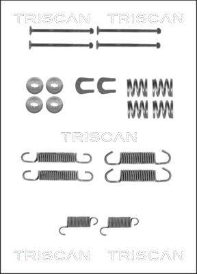 Triscan 8105 102606 - Комплектуючі, барабанний гальмівний механізм autozip.com.ua