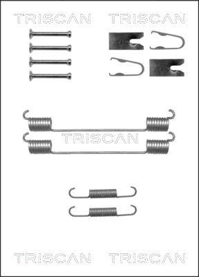 Triscan 8105 102612 - Комплектуючі, барабанний гальмівний механізм autozip.com.ua