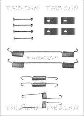 Triscan 8105 182004 - Комплектуючі, барабанний гальмівний механізм autozip.com.ua