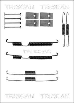 Triscan 8105 182008 - Комплектуючі, барабанний гальмівний механізм autozip.com.ua