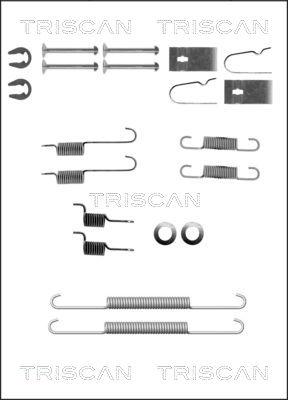 Triscan 8105 182003 - Комплектуючі, барабанний гальмівний механізм autozip.com.ua