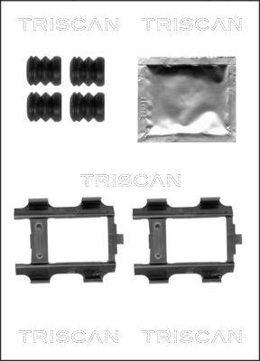 Triscan 8105 231610 - Комплектуючі, колодки дискового гальма autozip.com.ua