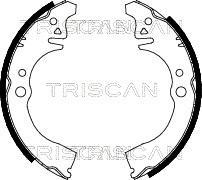Triscan 8100 41612 - Комплект гальм, барабанний механізм autozip.com.ua