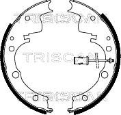 Triscan 8100 15558 - Комплект гальм, барабанний механізм autozip.com.ua