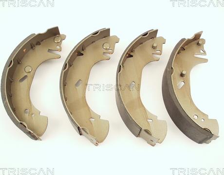 Triscan 8100 16571 - Комплект гальм, барабанний механізм autozip.com.ua