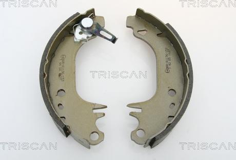 Triscan 8100 10006 - Комплект гальм, барабанний механізм autozip.com.ua