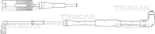 Triscan 8115 17009 - Сигналізатор, знос гальмівних колодок autozip.com.ua