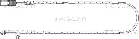 Triscan 8115 17006 - Сигналізатор, знос гальмівних колодок autozip.com.ua