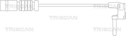 Triscan 8115 23015 - Сигналізатор, знос гальмівних колодок autozip.com.ua