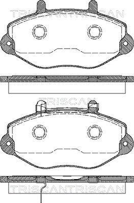 Starline BD S137 - Гальмівні колодки, дискові гальма autozip.com.ua