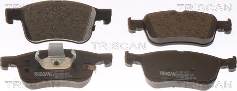 Triscan 8110 16170 - Гальмівні колодки, дискові гальма autozip.com.ua