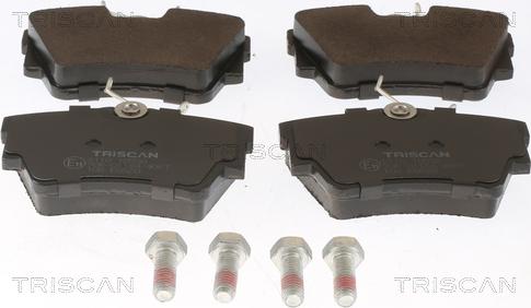 Triscan 8110 10530 - Гальмівні колодки, дискові гальма autozip.com.ua
