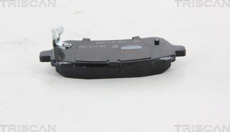 Triscan 8110 10578 - Гальмівні колодки, дискові гальма autozip.com.ua