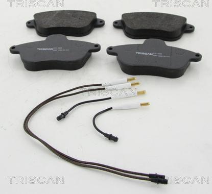 Triscan 8110 10605 - Гальмівні колодки, дискові гальма autozip.com.ua
