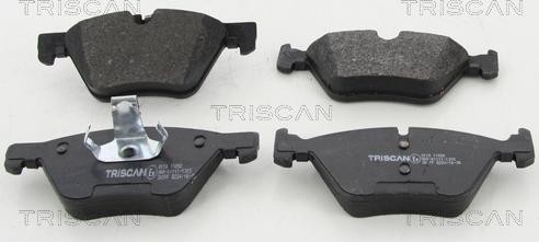 Triscan 8110 11050 - Гальмівні колодки, дискові гальма autozip.com.ua