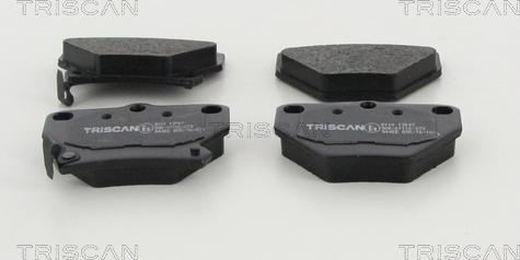 Triscan 8110 13047 - Гальмівні колодки, дискові гальма autozip.com.ua