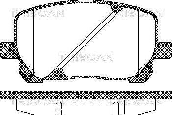 Lucas Electrical 6133159 - Гальмівні колодки, дискові гальма autozip.com.ua