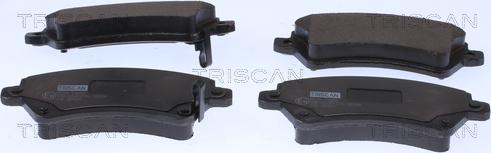 Triscan 8110 13058 - Гальмівні колодки, дискові гальма autozip.com.ua