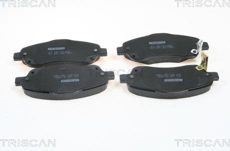 Triscan 8110 13061 - Гальмівні колодки, дискові гальма autozip.com.ua