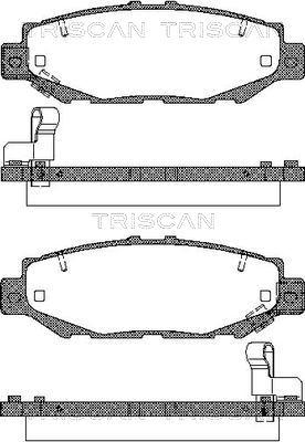 Aisin ASN-2061 - Гальмівні колодки, дискові гальма autozip.com.ua