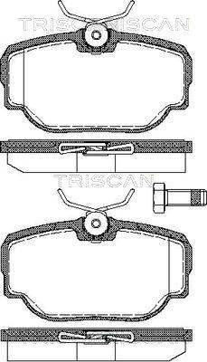 Jurid 573067JC - Гальмівні колодки, дискові гальма autozip.com.ua