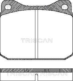 Valeo 540 162 - Гальмівні колодки, дискові гальма autozip.com.ua