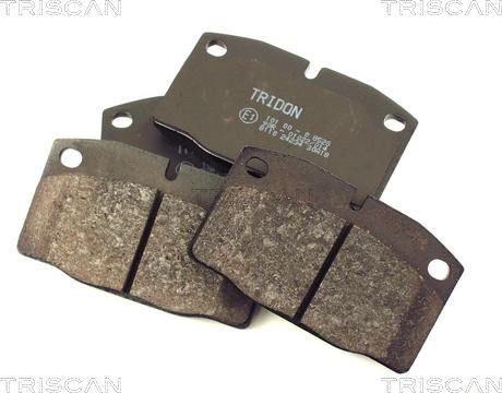 Triscan 8110 24234 - Гальмівні колодки, дискові гальма autozip.com.ua