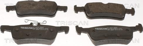 Triscan 8110 28065 - Гальмівні колодки, дискові гальма autozip.com.ua