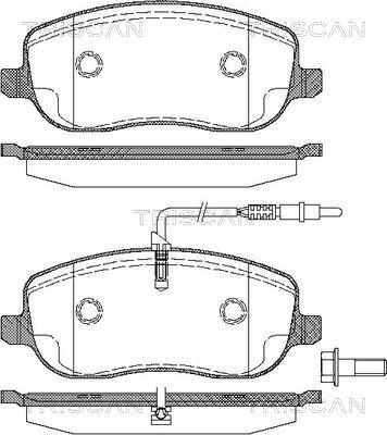 FTE 9002115 - Гальмівні колодки, дискові гальма autozip.com.ua