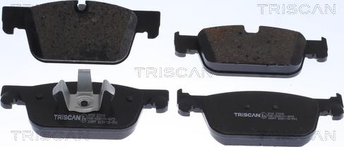 Triscan 8110 27018 - Гальмівні колодки, дискові гальма autozip.com.ua