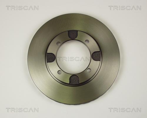 Triscan 8120 42107 - Гальмівний диск autozip.com.ua