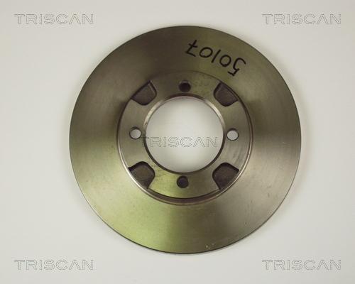 Triscan 8120 50107 - Гальмівний диск autozip.com.ua