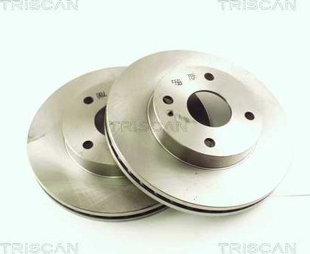 Triscan 8120 50133 - Гальмівний диск autozip.com.ua