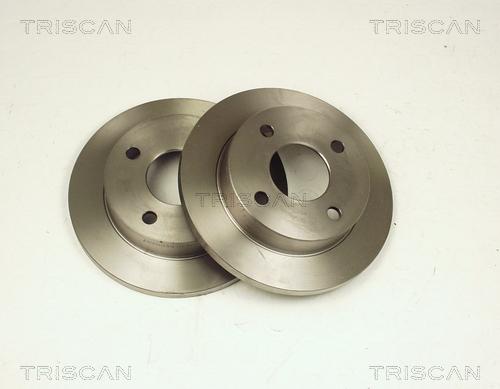Triscan 8120 14106 - Гальмівний диск autozip.com.ua
