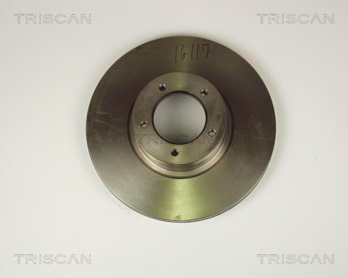 Triscan 8120 16117 - Гальмівний диск autozip.com.ua