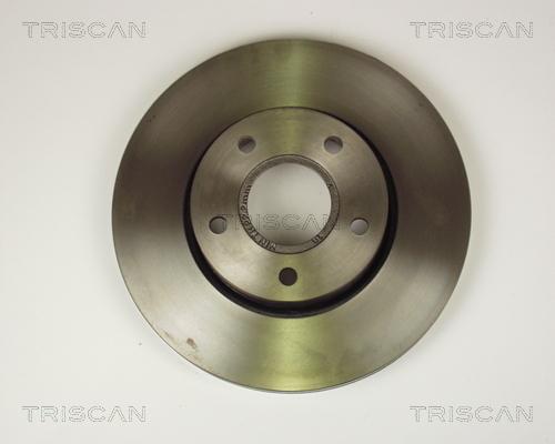 Triscan 8120 16128 - Гальмівний диск autozip.com.ua