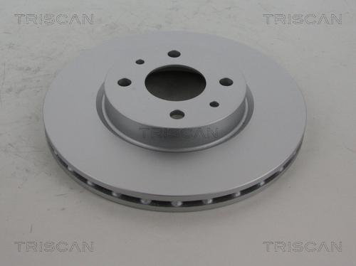 Triscan 8120 10101C - Гальмівний диск autozip.com.ua