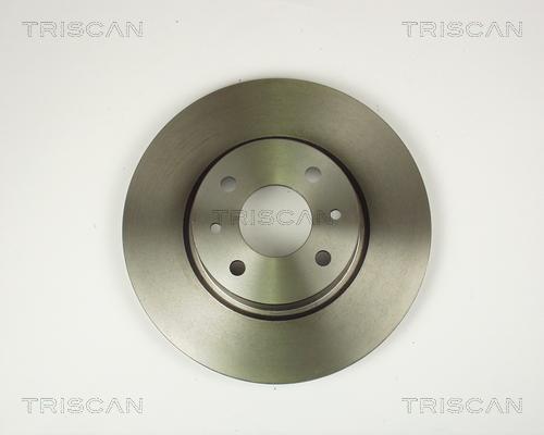 Triscan 8120 10108 - Гальмівний диск autozip.com.ua