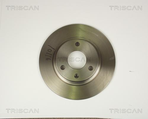 Triscan 8120 10116 - Гальмівний диск autozip.com.ua