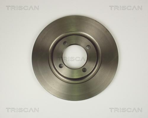 Triscan 8120 10125 - Гальмівний диск autozip.com.ua