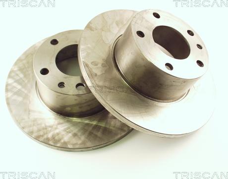 Triscan 8120 11107 - Гальмівний диск autozip.com.ua