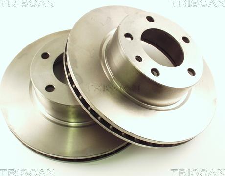 Triscan 8120 11119 - Гальмівний диск autozip.com.ua