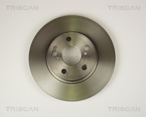 Triscan 8120 13133 - Гальмівний диск autozip.com.ua