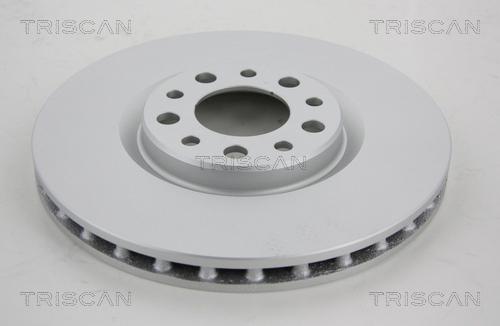 Triscan 8120 12129C - Гальмівний диск autozip.com.ua