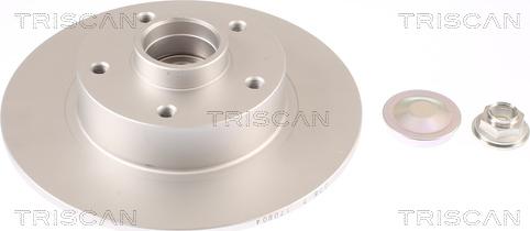 Triscan 8120 25184C - Гальмівний диск autozip.com.ua